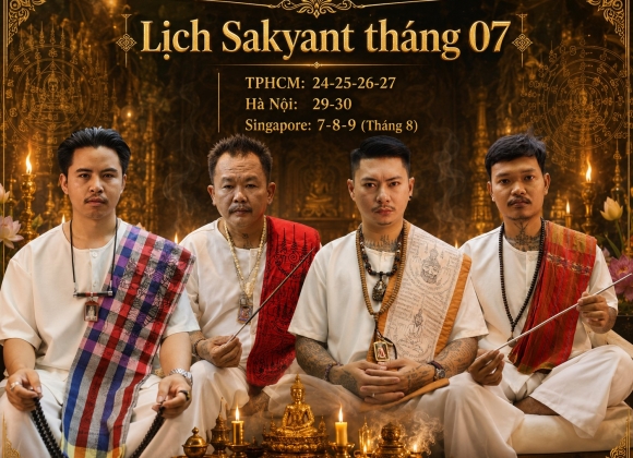 SAKYANT TRUYỀN THỐNG THÁI LAN 
