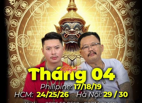 SAKYANT TRUYỀN THỐNG THÁI LAN 